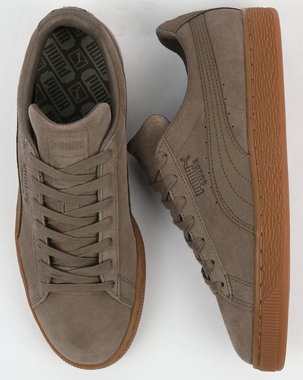 Puma Suede Classic Premium Trainers Falcon Grey