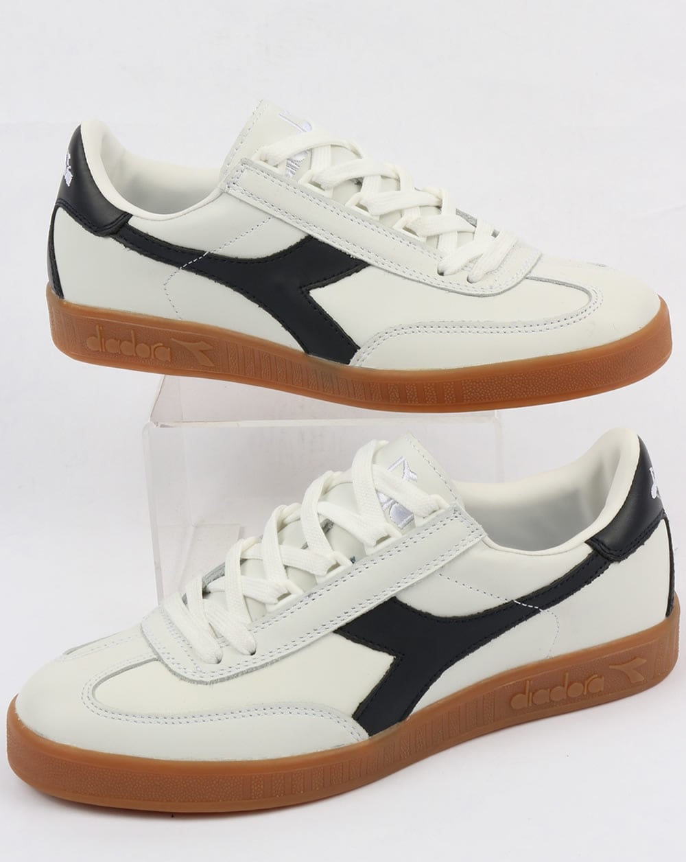 Diadora B Original Premium Trainers White/Blue