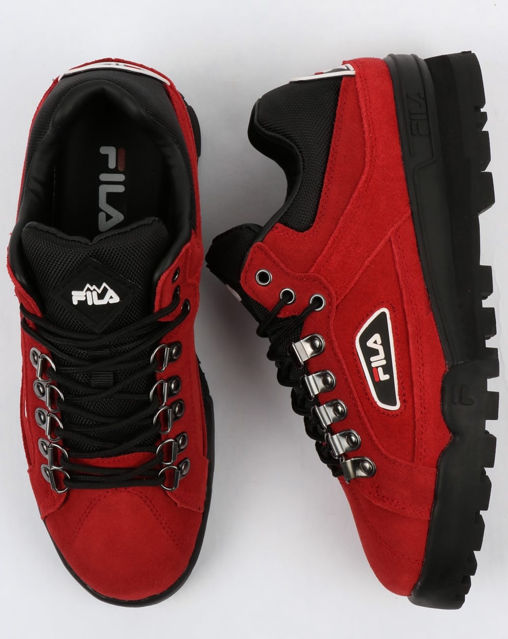Fila Vintage Trailblazer Suede Boots Red