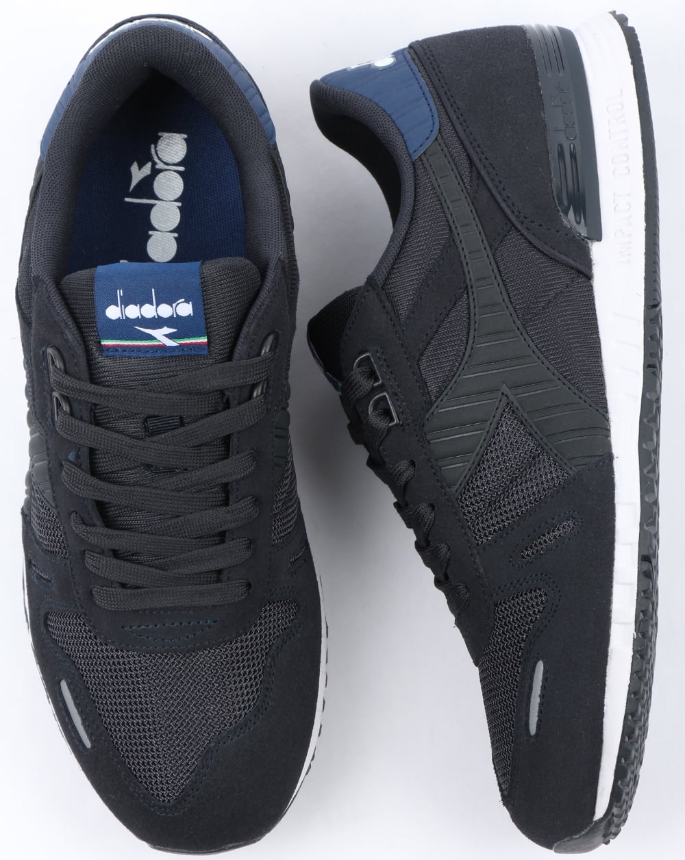 Diadora Titan Ii Trainers Stretch Limo/estate Blue