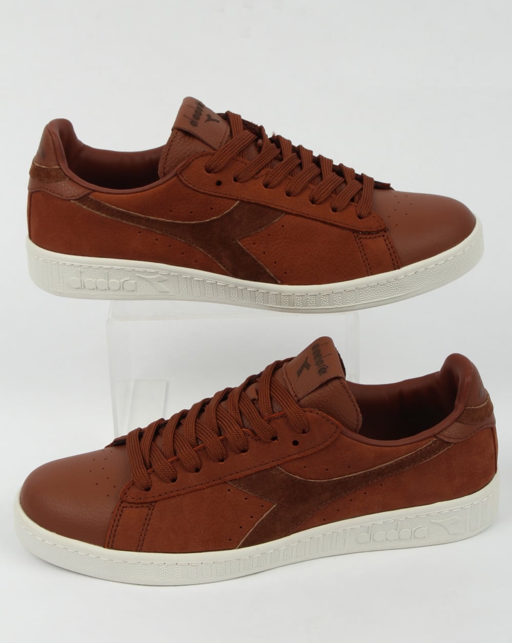 Diadora Game Low Premium Trainers Brown Sequoia