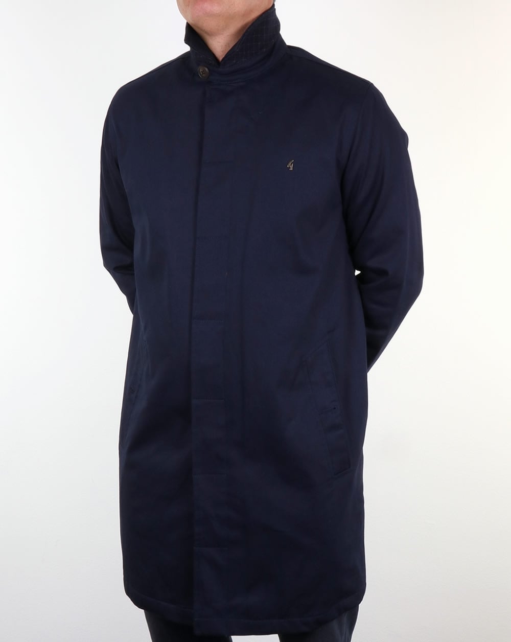 Gabicci Vintage Houghton Winter Mac Navy