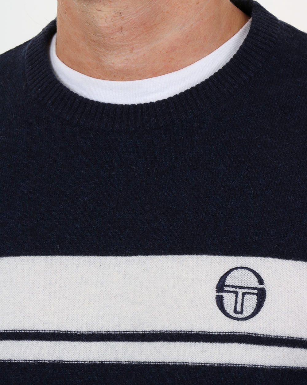 Sergio Tacchini Young Line Jumper Navy/Ivory
