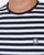 Pretty Green Kinsey Long Sleeve Stripe T Shirt Navy