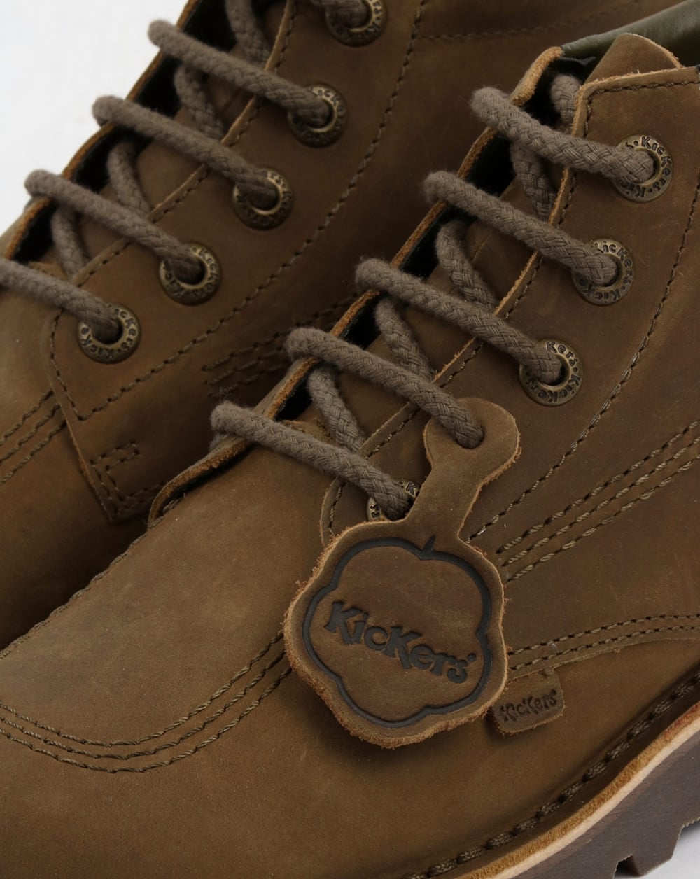 Kickers Kick Hi Boots Khaki