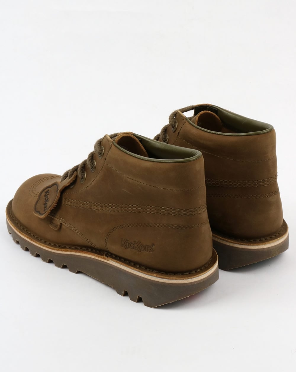 Kickers Kick Hi Boots Khaki