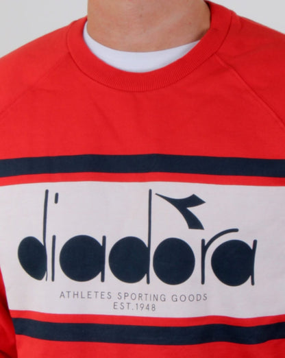 Diadora Logo Sweatshirt Red/white/blue