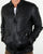 Pretty Green Jennetts Leather Jacket Black