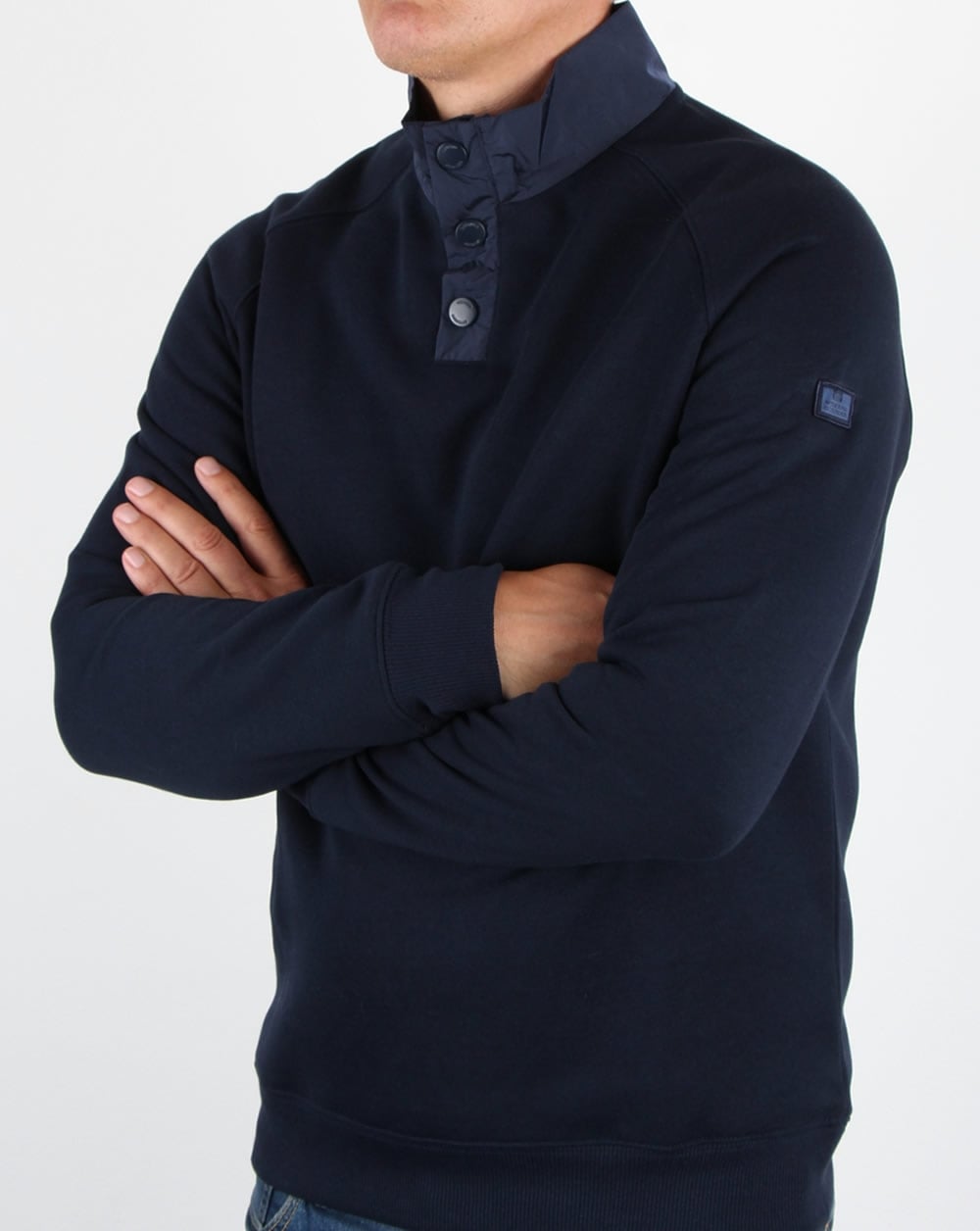 Weekend Offender Freeman Jumper Navy