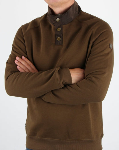 Weekend Offender Freeman Jumper Khaki