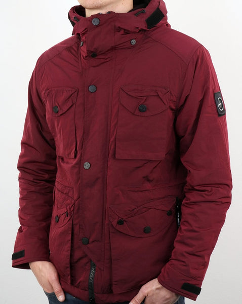 Marshall Artist Liquid Nylon Snow Parka Bordeaux