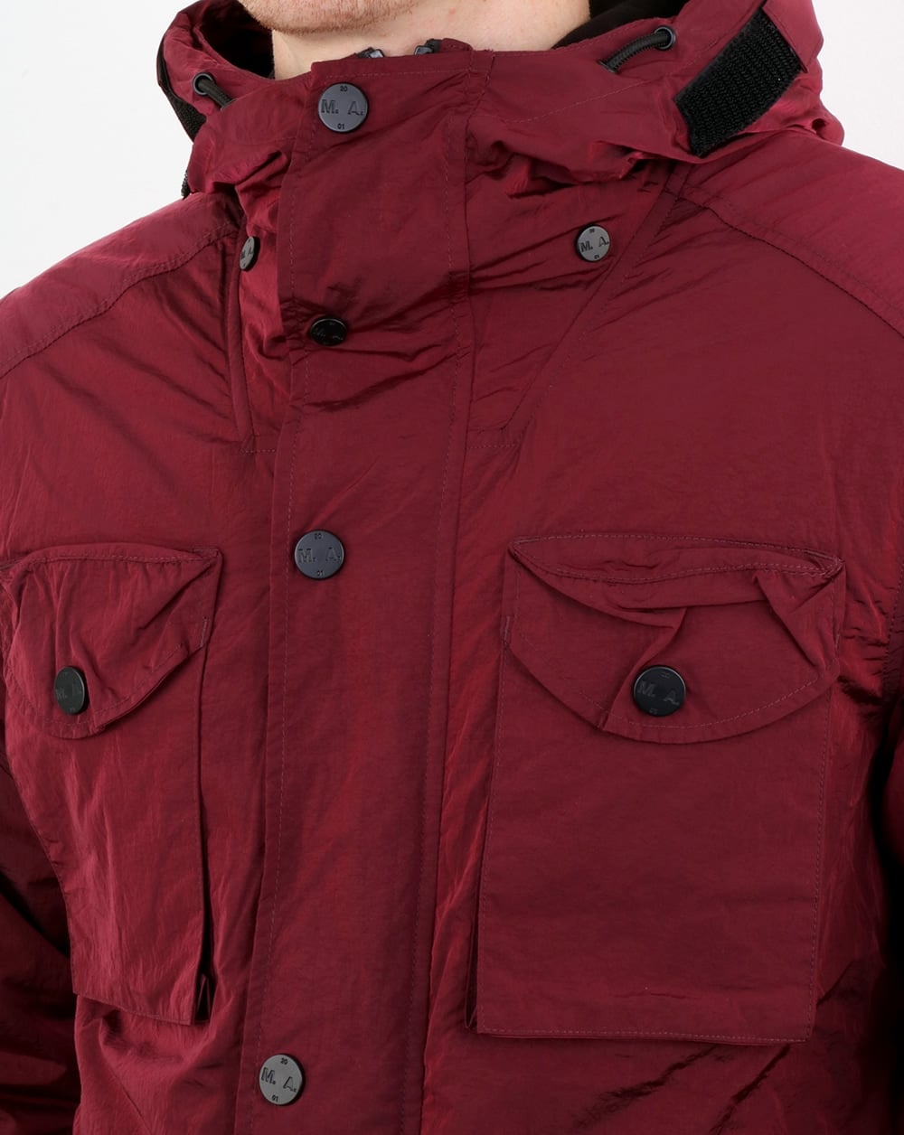Marshall Artist Liquid Nylon Snow Parka Bordeaux