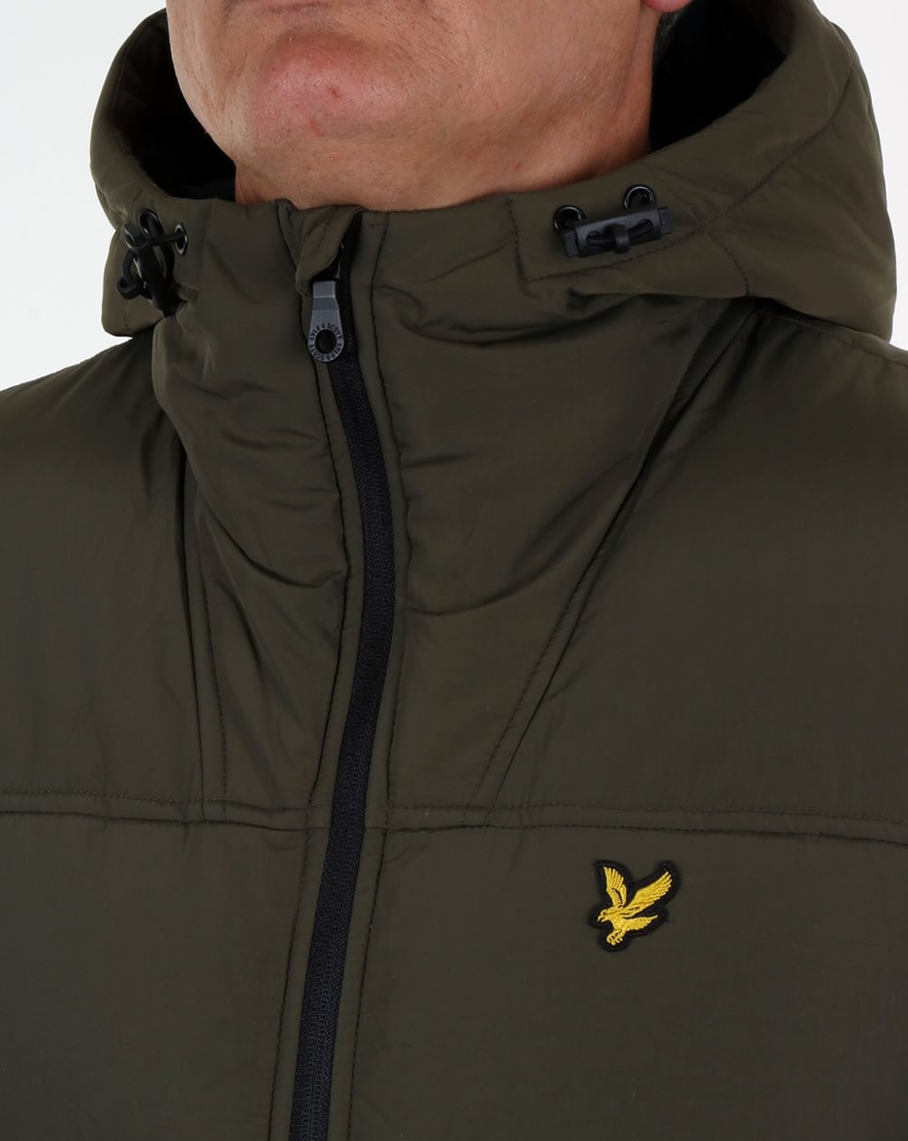 Lyle And Scott Wadded Jacket Olive