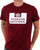 Weekend Offender Prison T Shirt Burgundy