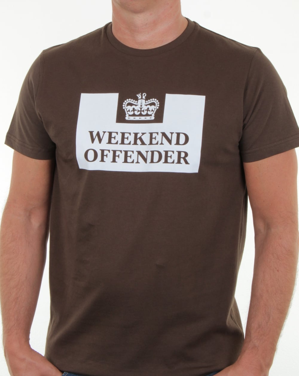 Weekend Offender Prison T Shirt Khaki Green