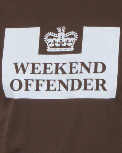 Weekend Offender Prison T Shirt Khaki Green