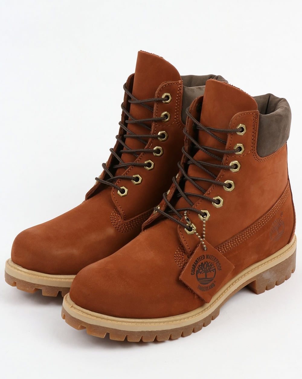 Timberland 6 Inch Premium Boots Dark Tan