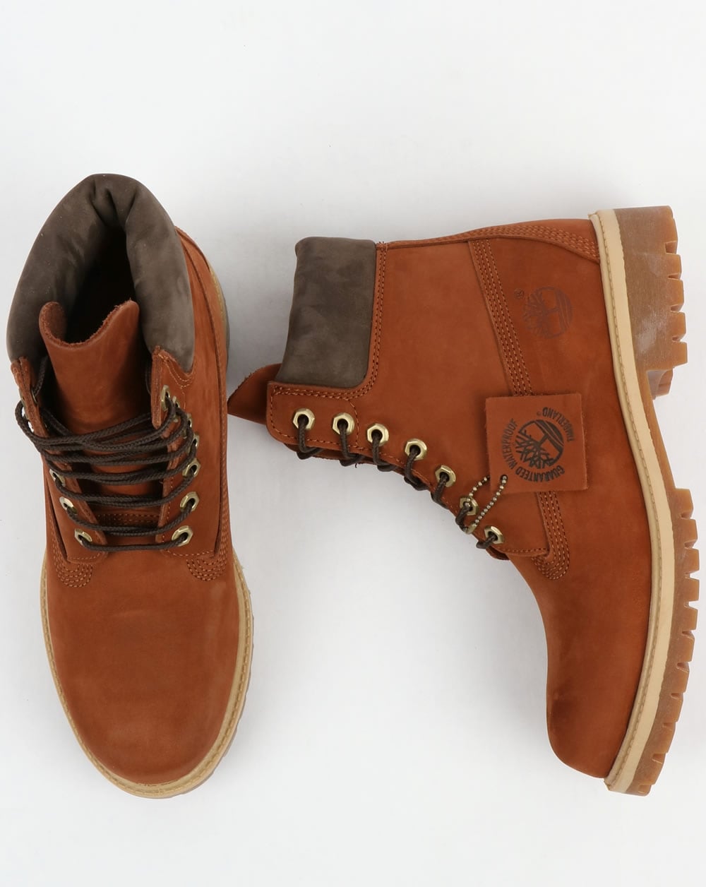 Timberland 6 Inch Premium Boots Dark Tan