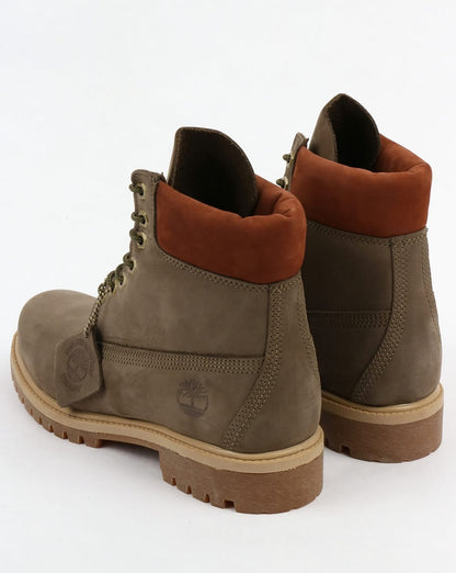 Timberland 6 Inch Premium Boots Grey