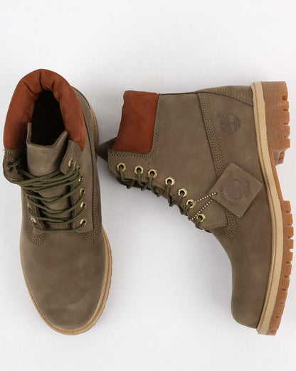 Timberland 6 Inch Premium Boots Grey