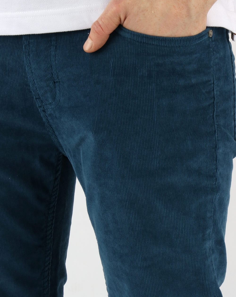 Henri Lloyd Bamburgh Slim Cords Teal Blue