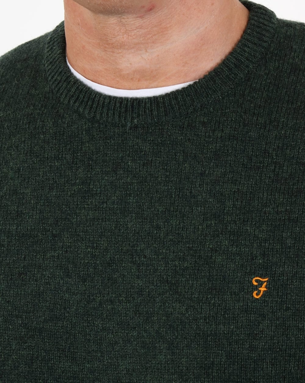 Farah Rosecroft Jumper Green Marl