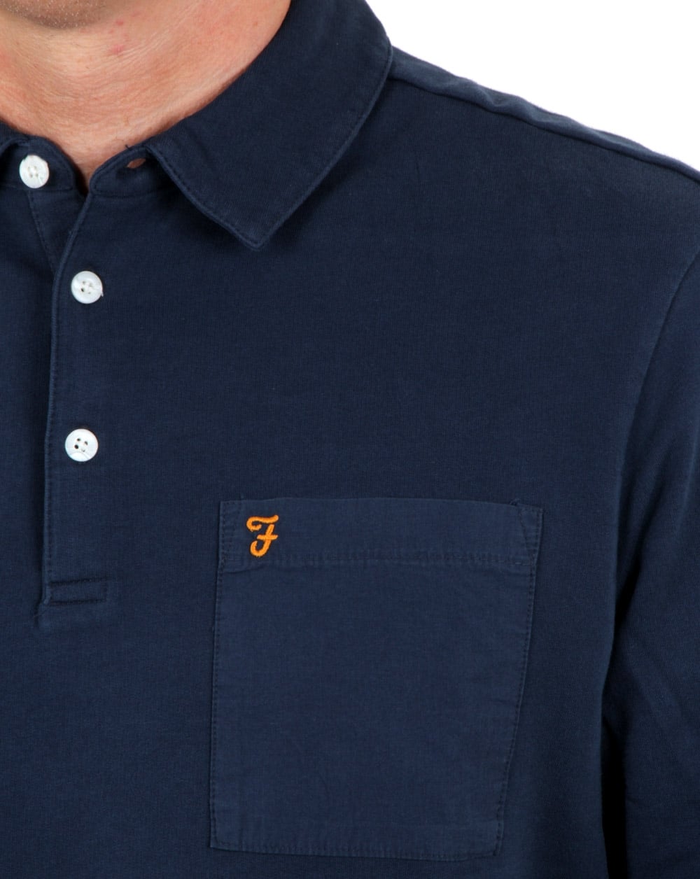 Farah Exmoor Pocket Polo Yale
