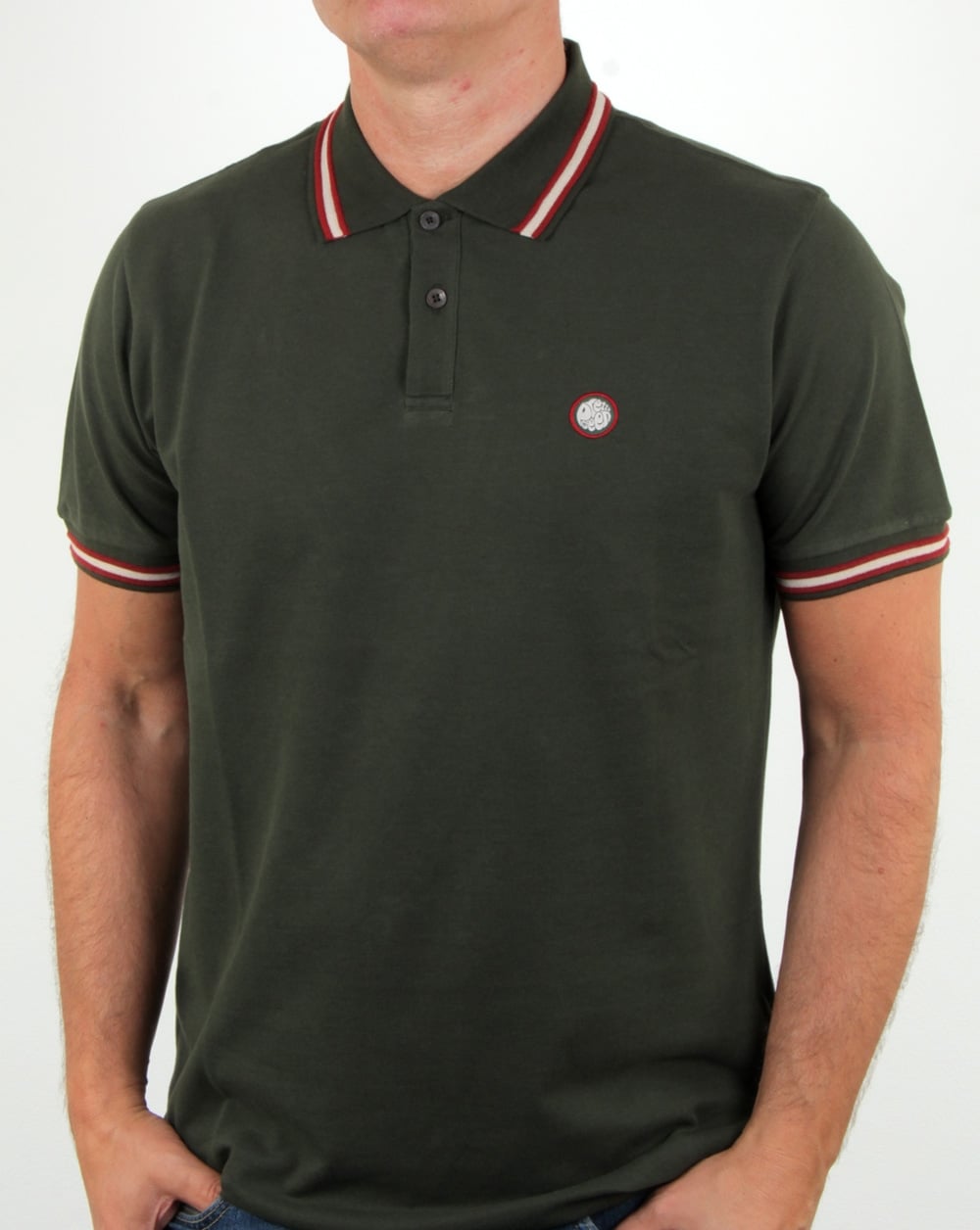 Pretty Green Bennett Polo Green