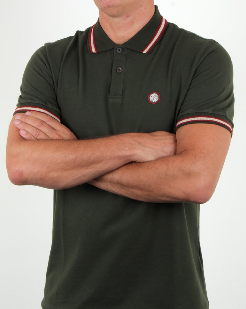 Pretty Green Bennett Polo Green