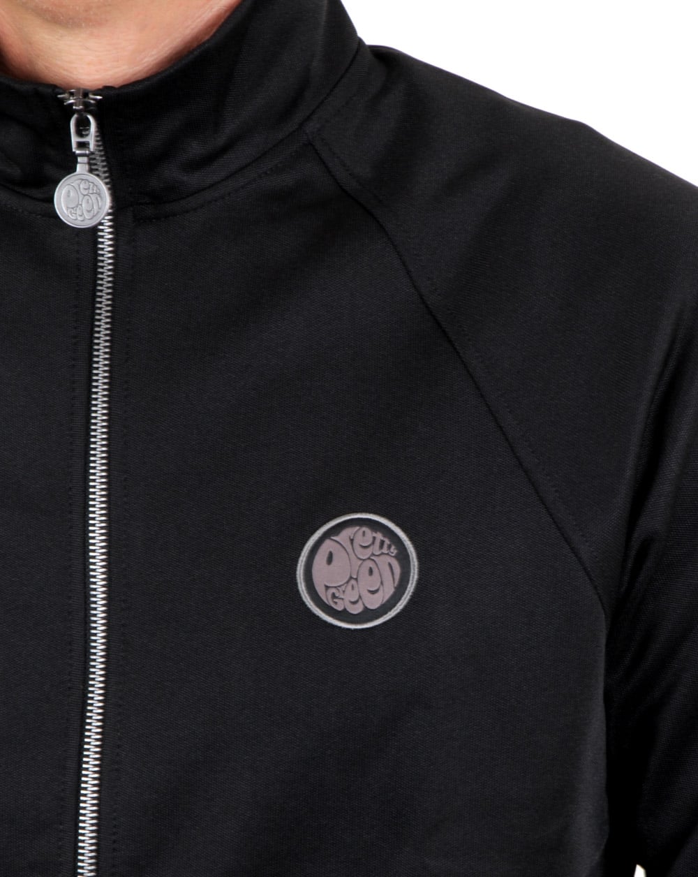 Pretty Green Milner Track Top Black