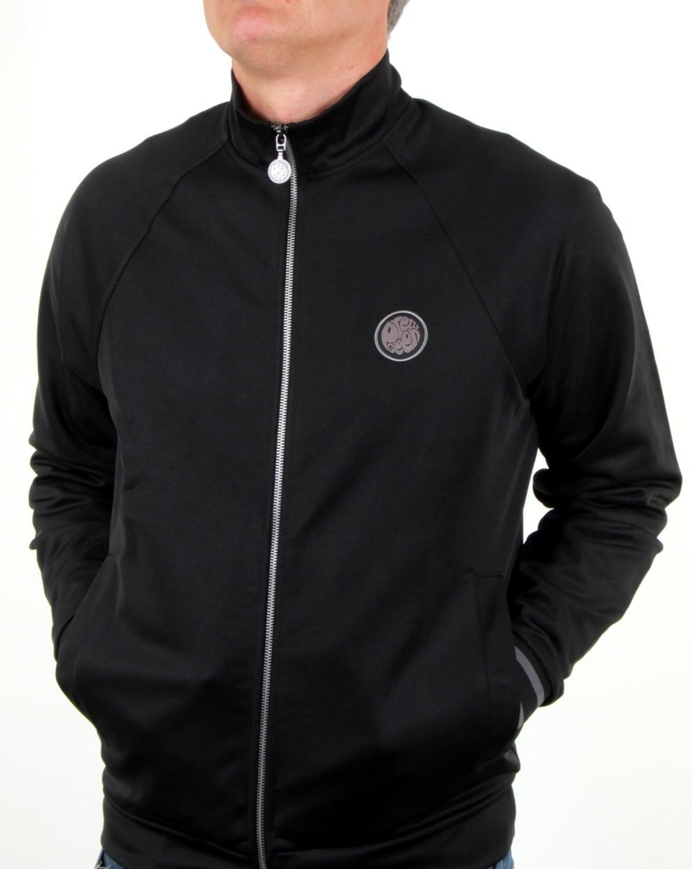 Pretty Green Milner Track Top Black