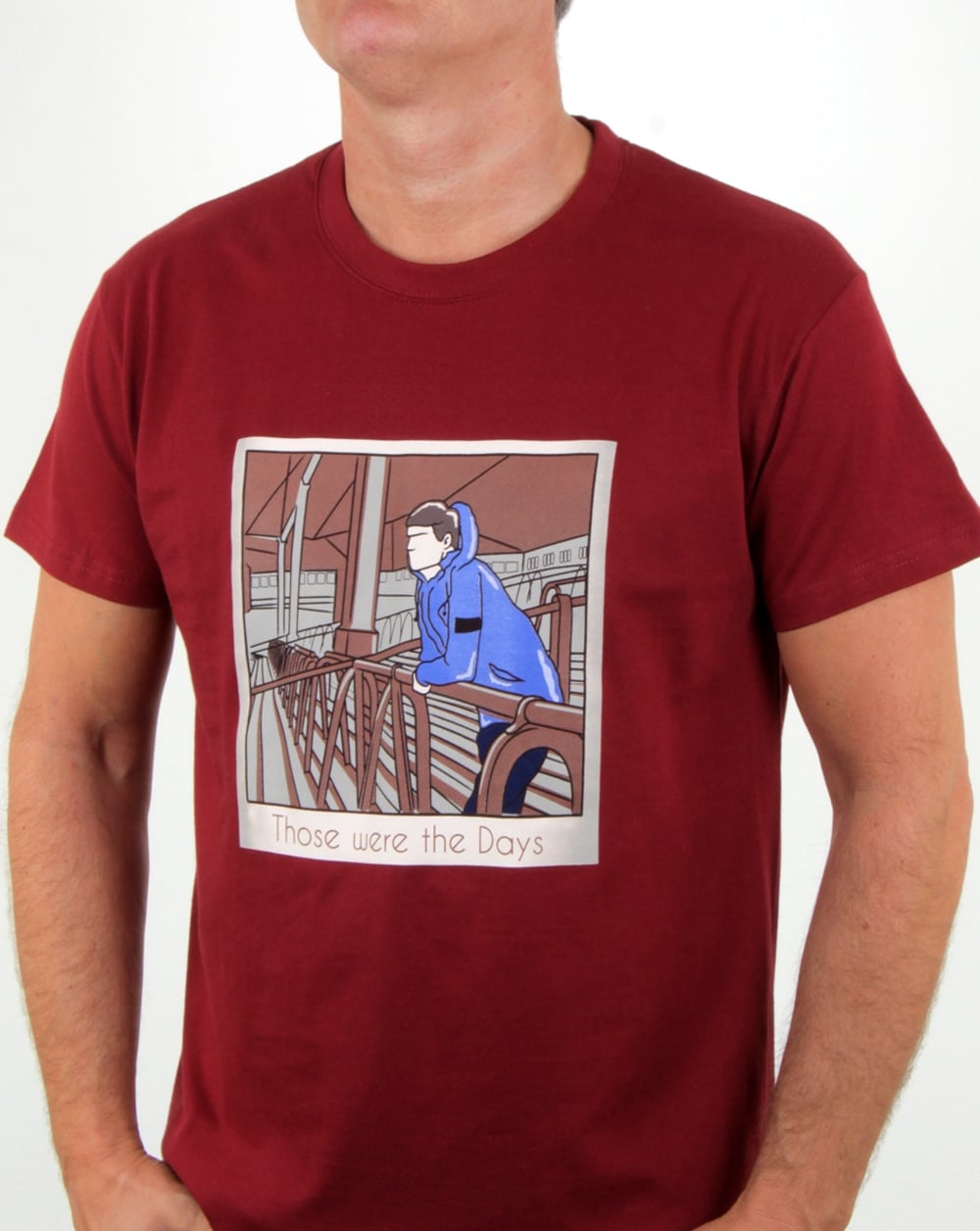 80s Casuals Those Were The Days T Shirt Chilli Red
