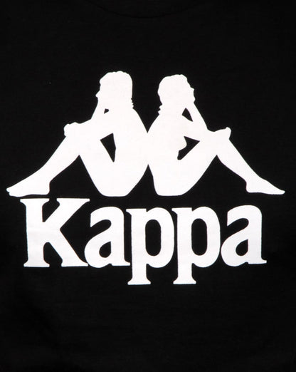 Kappa Estessi T Shirt Black