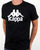 Kappa Estessi T Shirt Black
