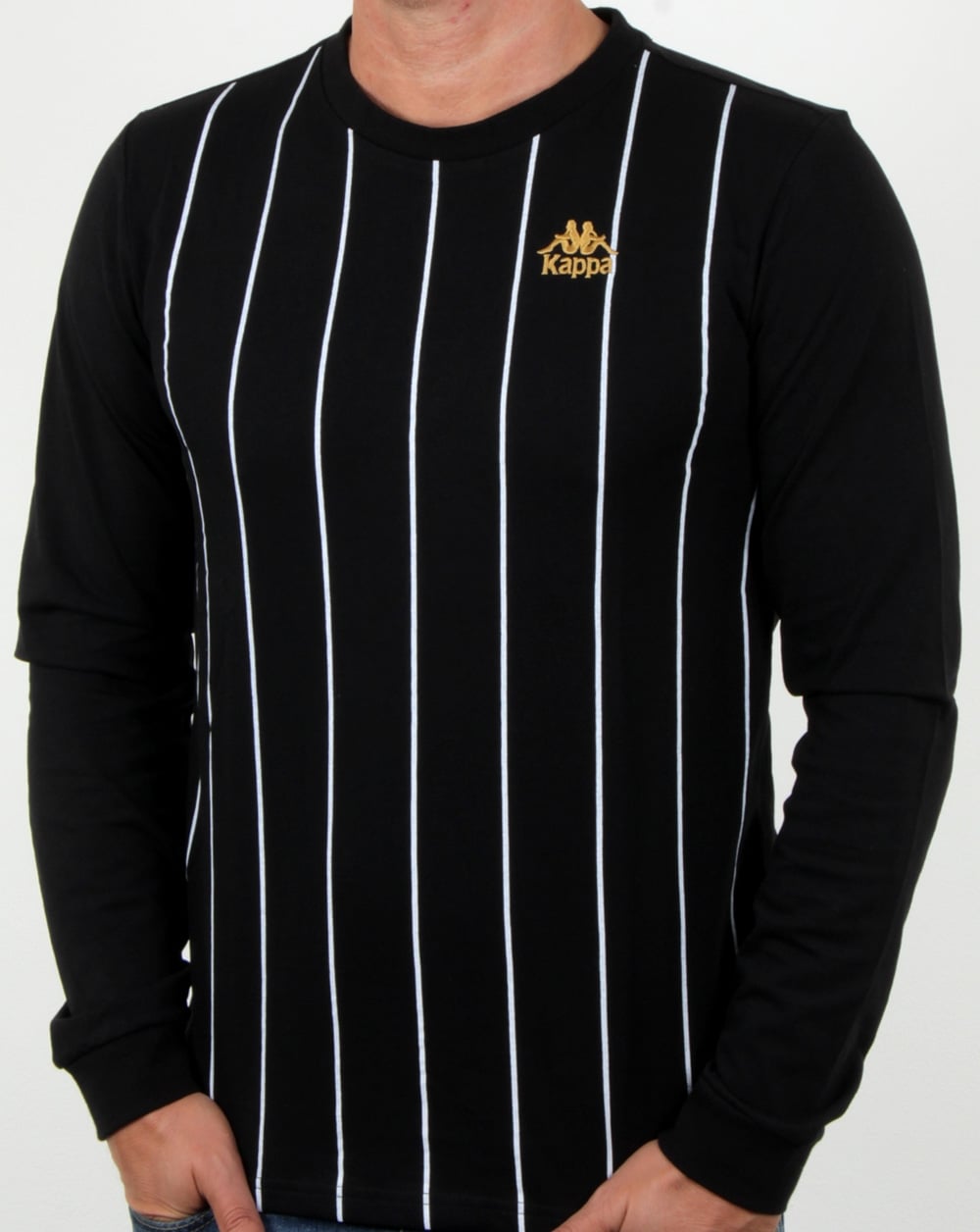 Kappa Solis T Shirt Black/white