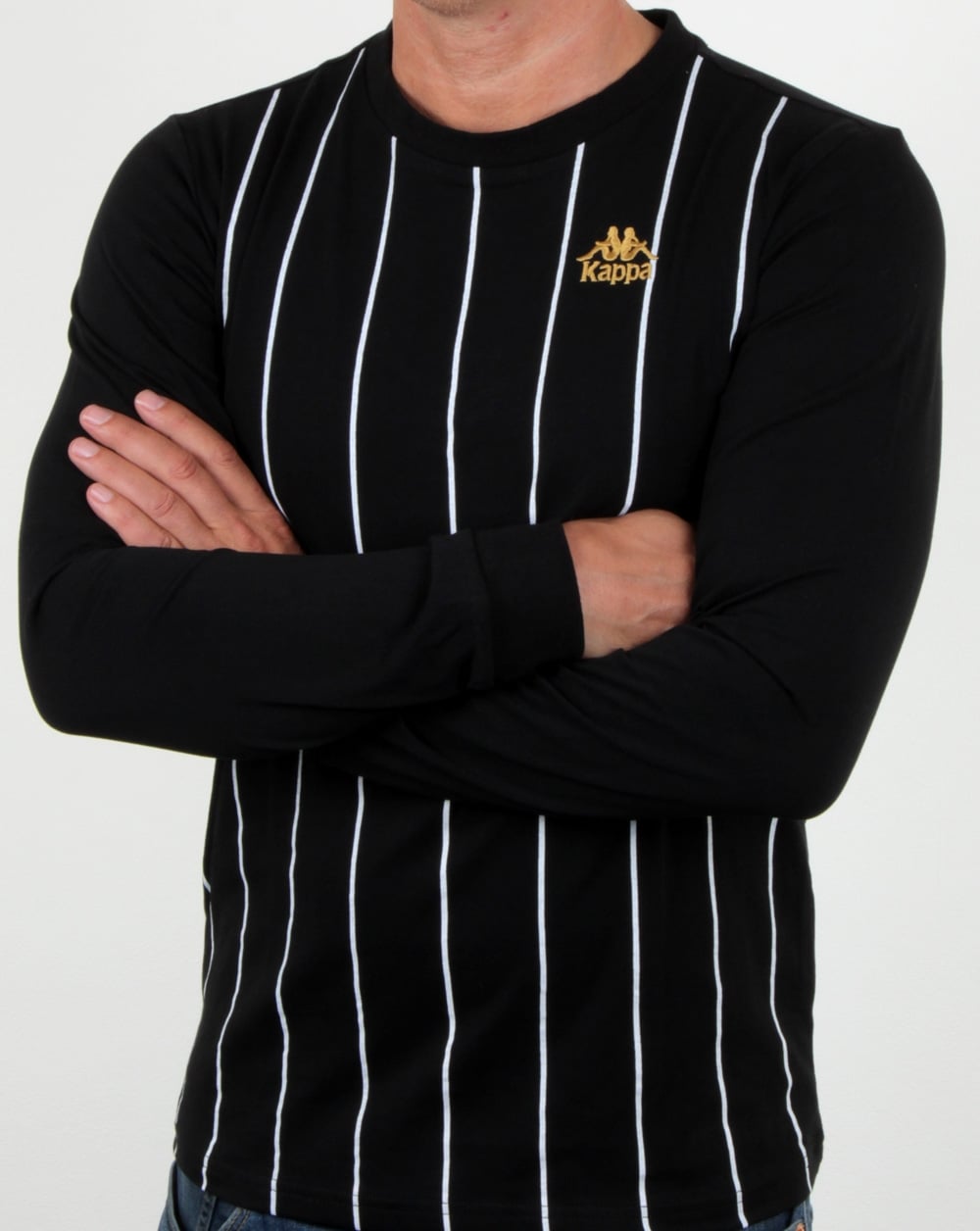 Kappa Solis T Shirt Black/white