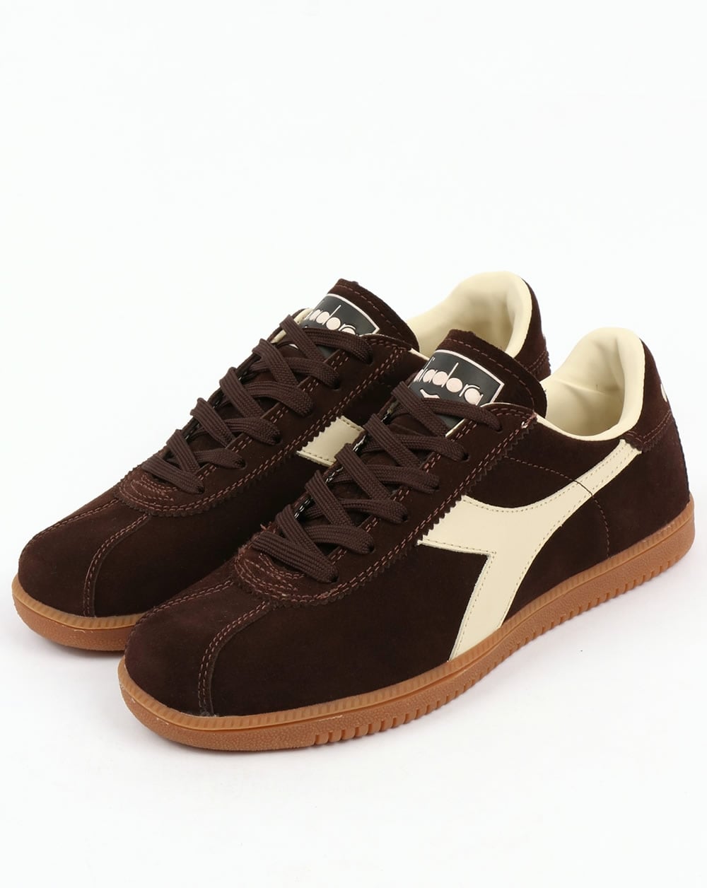 Diadora Tokyo Trainers Vintage Brown /cream