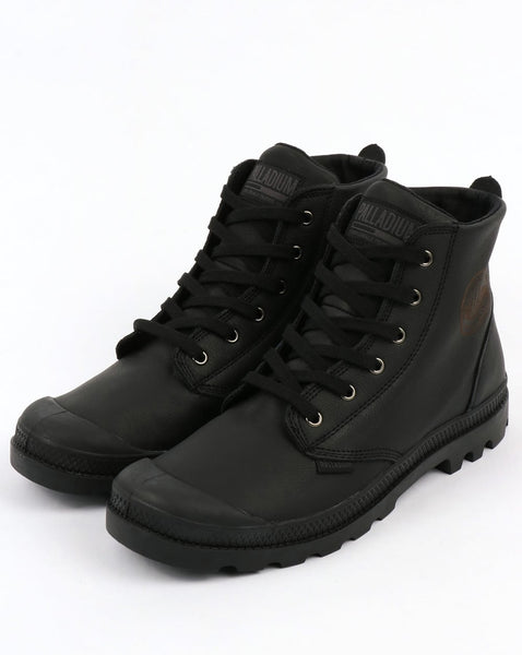 Palladium Pampa Hi Leather Boot Black