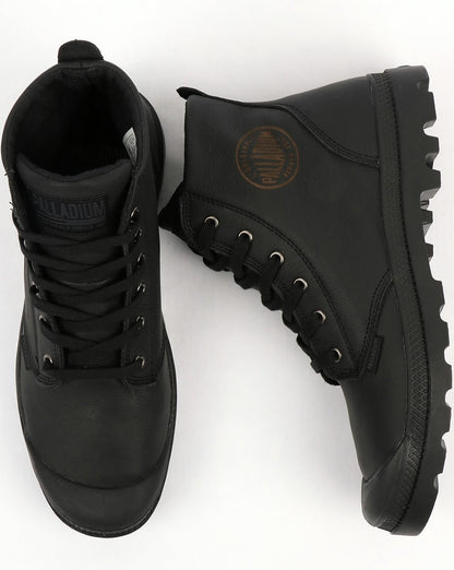 Palladium Pampa Hi Leather Boot Black