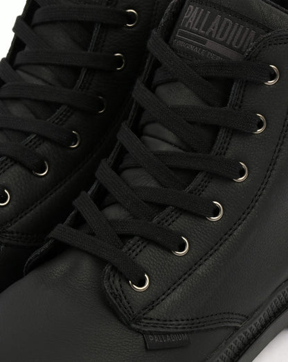 Palladium Pampa Hi Leather Boot Black