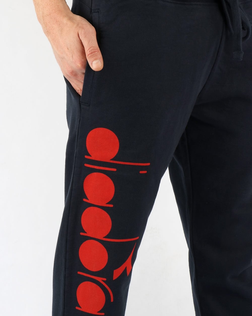 Diadora 80s Track Pants Navy/Red