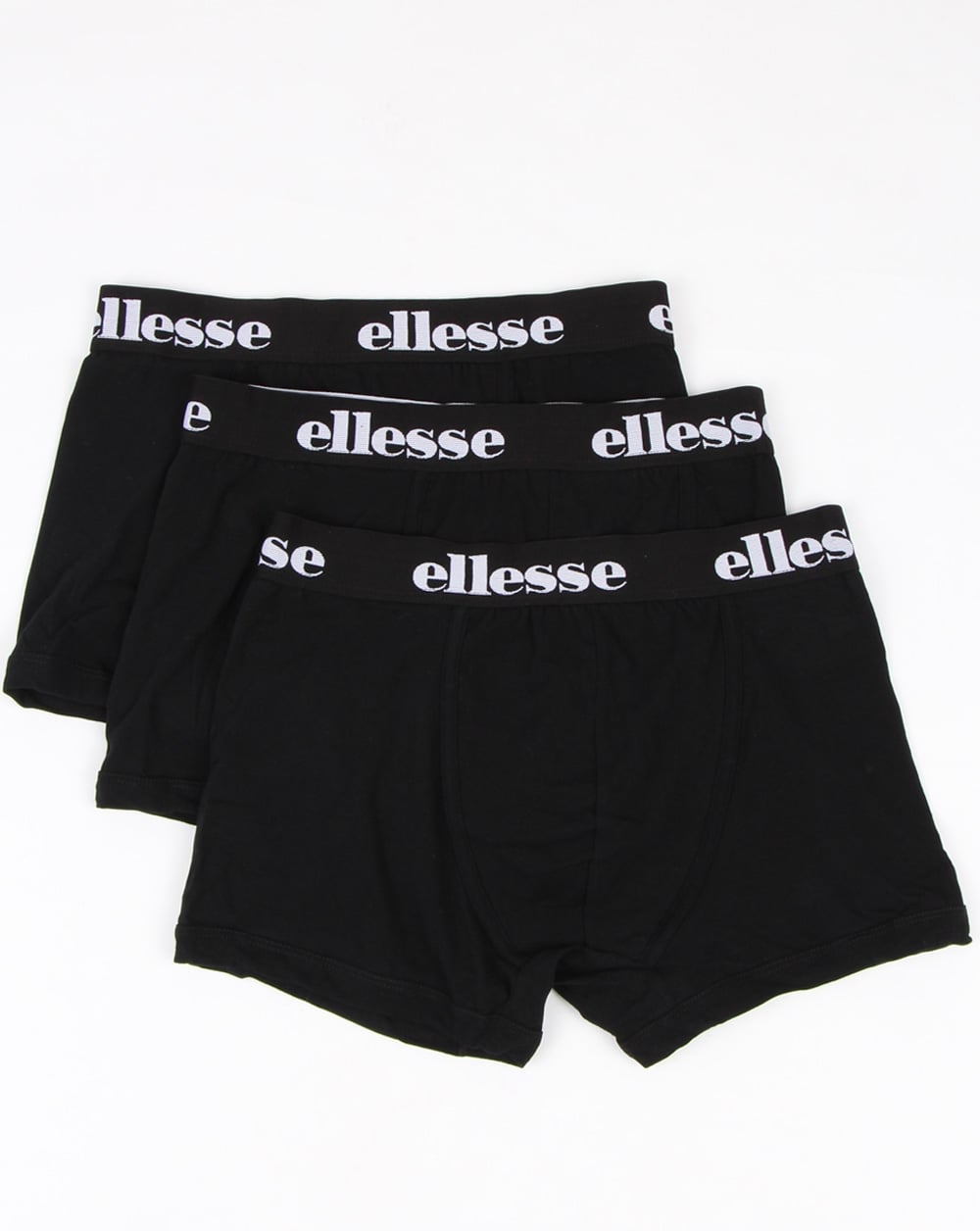 Ellesse Triple Pack Boxers Black