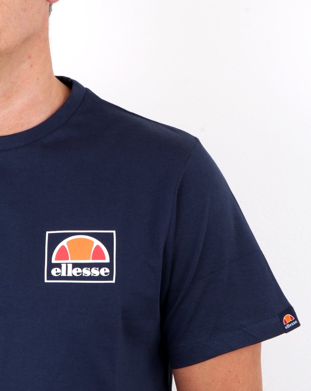Ellesse Alfio T Shirt Navy