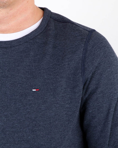 Tommy Hilfiger Cotton Fleece Sweatshirt Navy