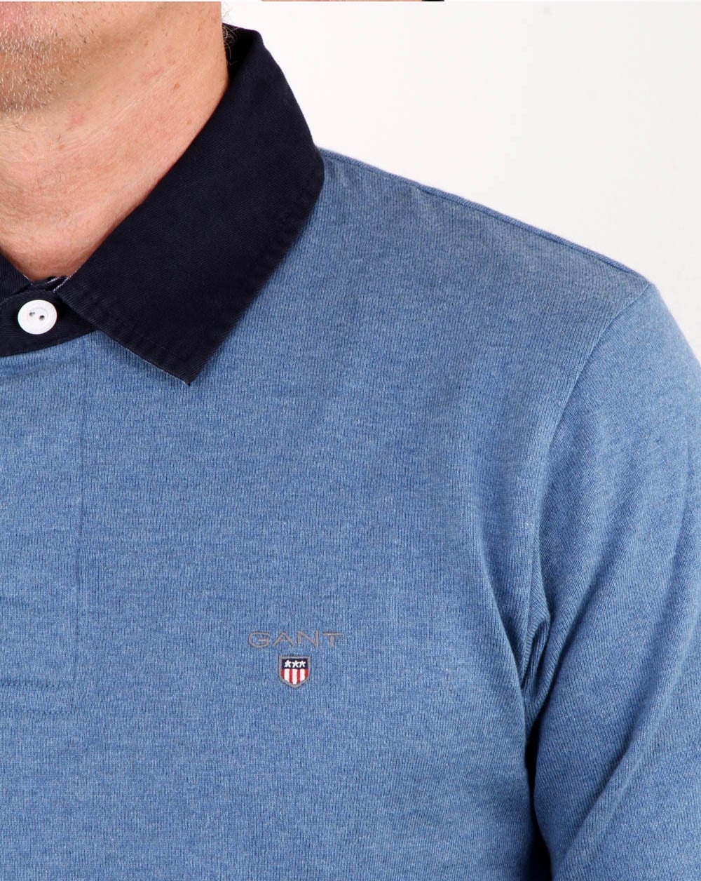 Gant Original Heavy Rugger Denim Blue Melange