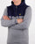 Lyle And Scott Quarter Zip Hoodie Mid Grey Marl