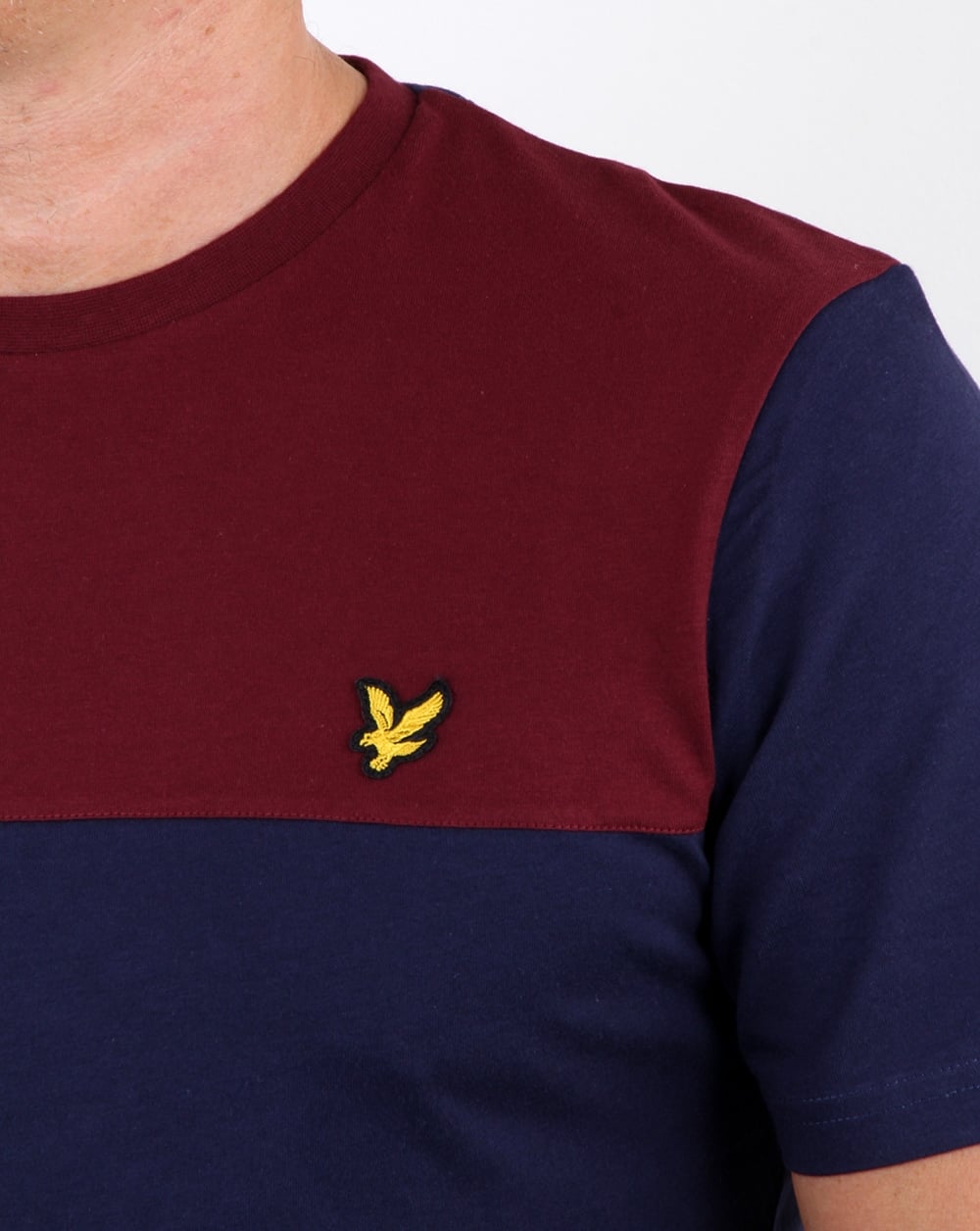 Lyle And Scott Yoke T Shirt Navy