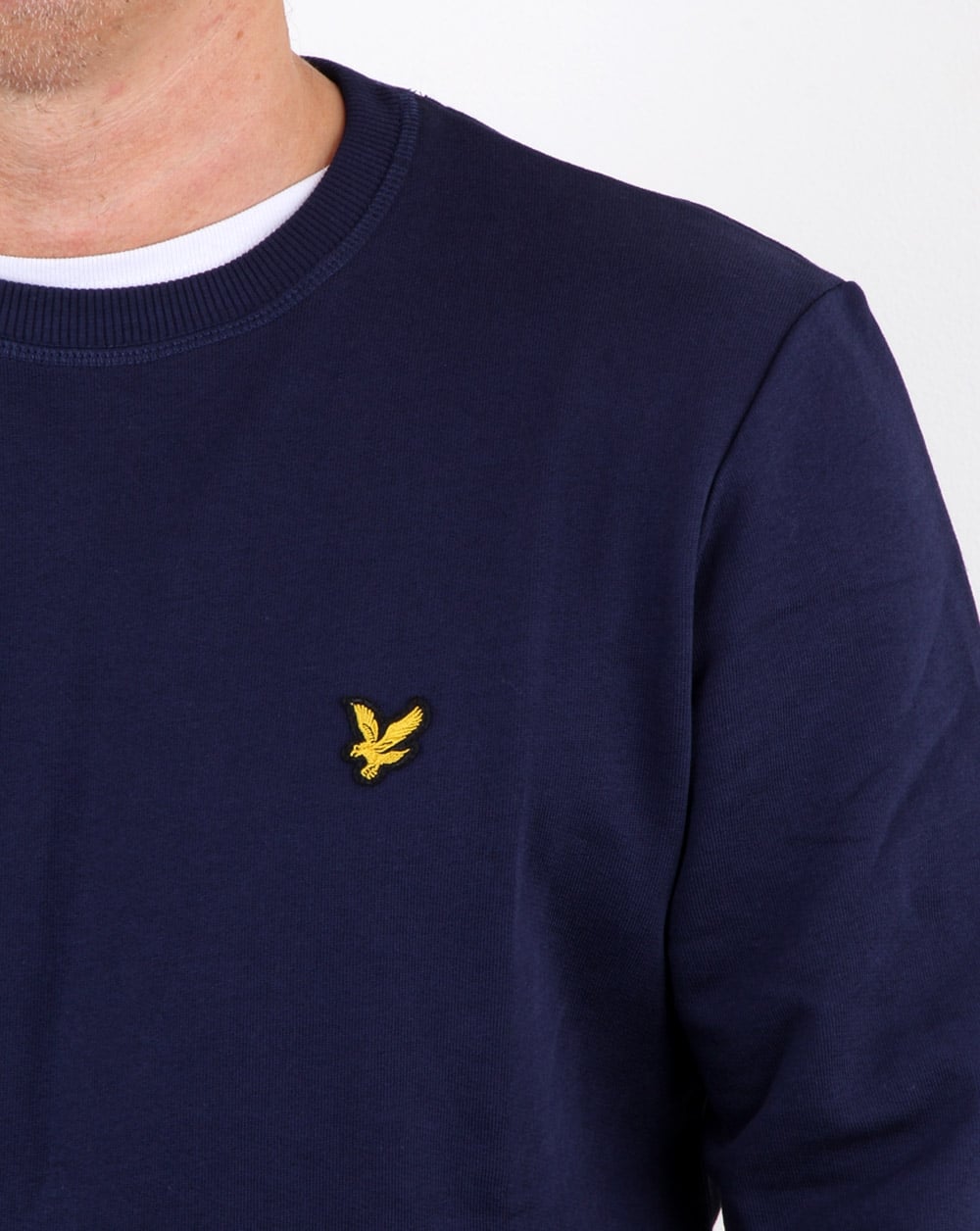 Lyle And Scott Front Pocket Sweatshirt Navy