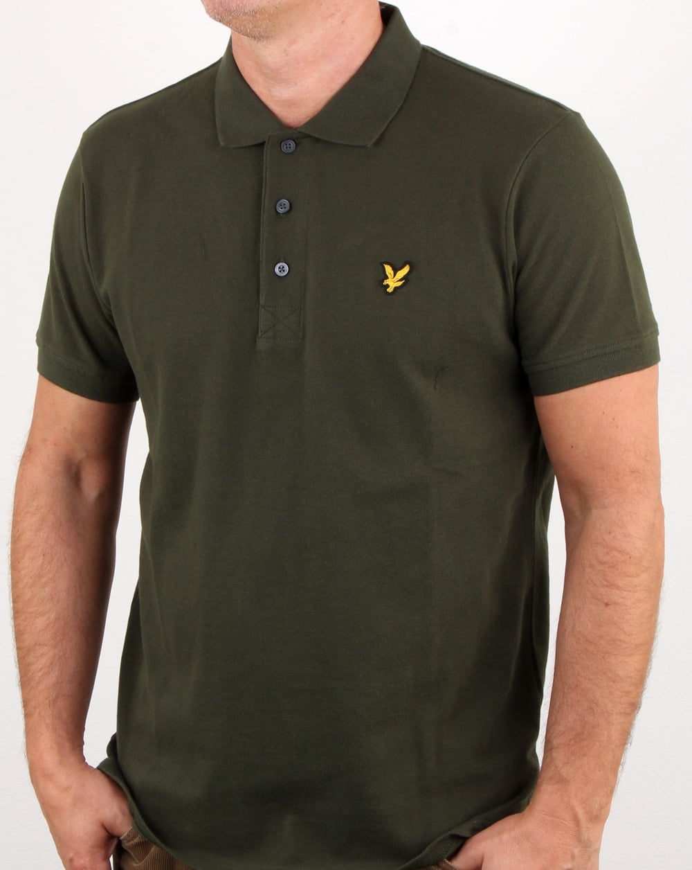 Lyle And Scott Polo Shirt Leaf Green