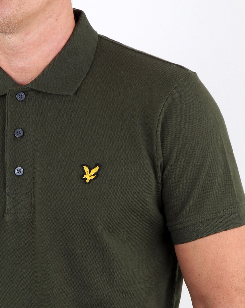 Lyle And Scott Polo Shirt Leaf Green